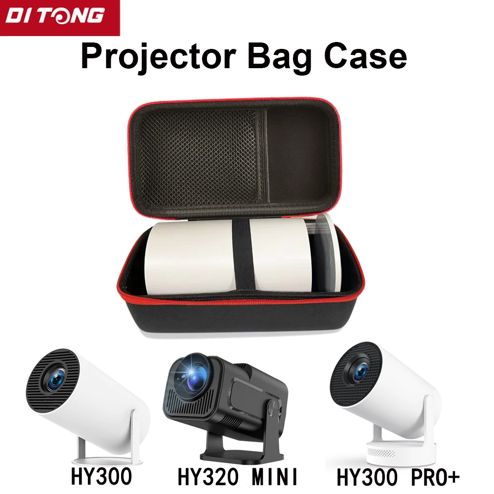 Projector Storage Case Projector Case Projector Protective Case DITONG Storage Case Travel Carry Projector Bag For HY300 Protector Carrying Bags HY300 Pro+ PLUS HY320MINI HY260 Projector
