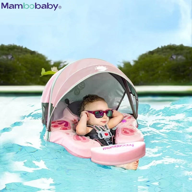 Mambobaby Noninflatable Baby Floater Waist Swim Float Pool Accessories