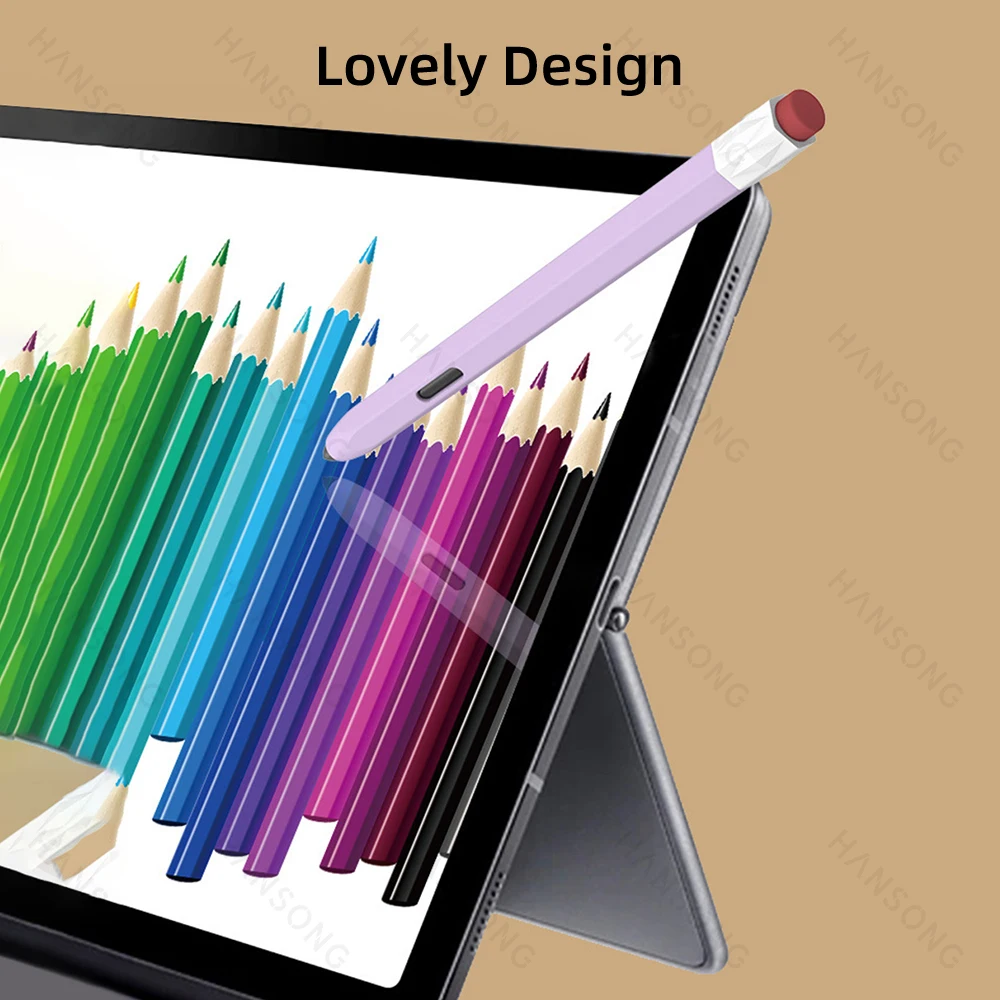 Tablet Case Pen Case for Samsung Galaxy Tab S Pen for Samsung Tab S6 Lite S7 S8 S7 Plus FE S8 Plus Liquid Silicone Stylus Pencil Cover