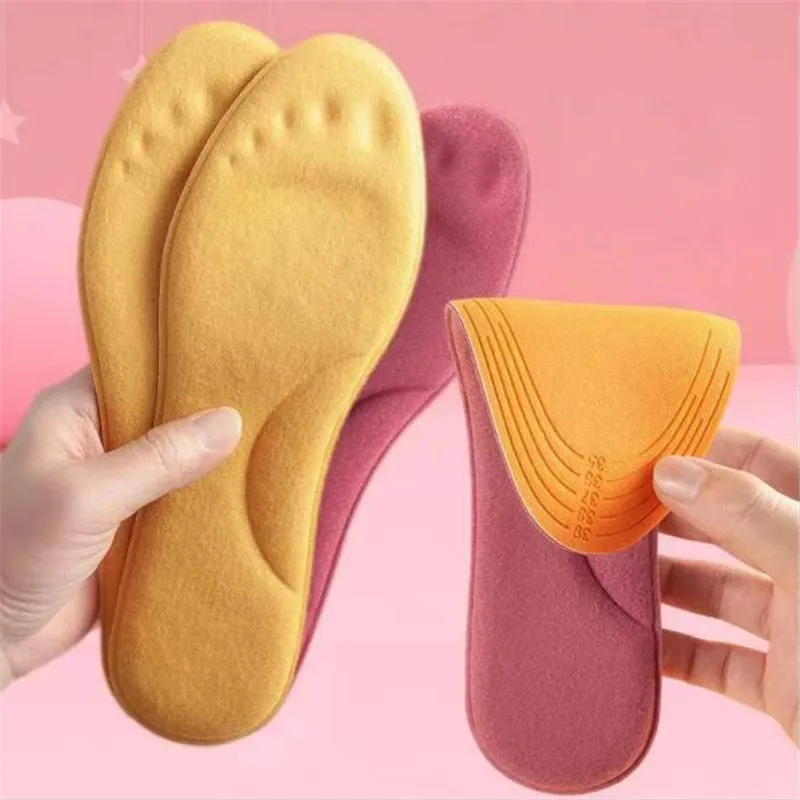 thumbnail image 5 of 1 par de plantillas autocalentables, plantillas térmicas cálidas de invierno, plantillas de espuma viscoelástica para masaje, soporte para el arco del zapato, almohadillas térmicas para hombres y muje, 5 of 5