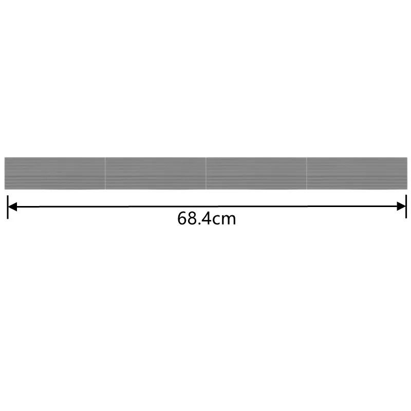 Universal Threshold Bars Step Ramp Climbing Mat for Robot Vacuum Cleaners
