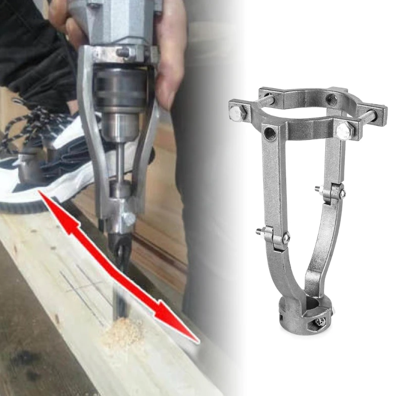 Square Hole Drill Bit Adapter Mortising Attachment for Drill Press Mortise