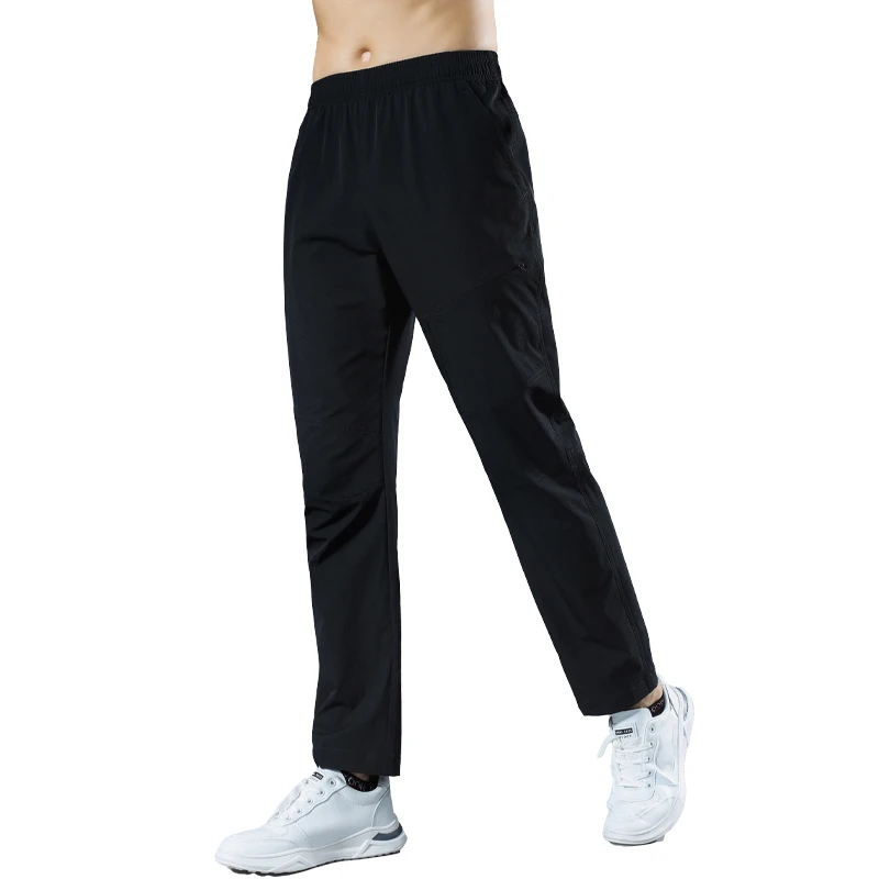 

Jogging Breathable Long Pants Brand Work Bodybuilding Pockets Trousers Loose Causal Fashion Training Quick Dry Man Pants