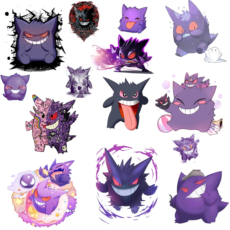 Compre Pokemon Shiny Gengar Pokemon Ruby And Alpha Sapp Iron on Transfer  Patches for Kids Clothing DIY Badge Washable Stickers Applique on Clothes  Heat Press barato - preço, frete grátis, avaliações reais