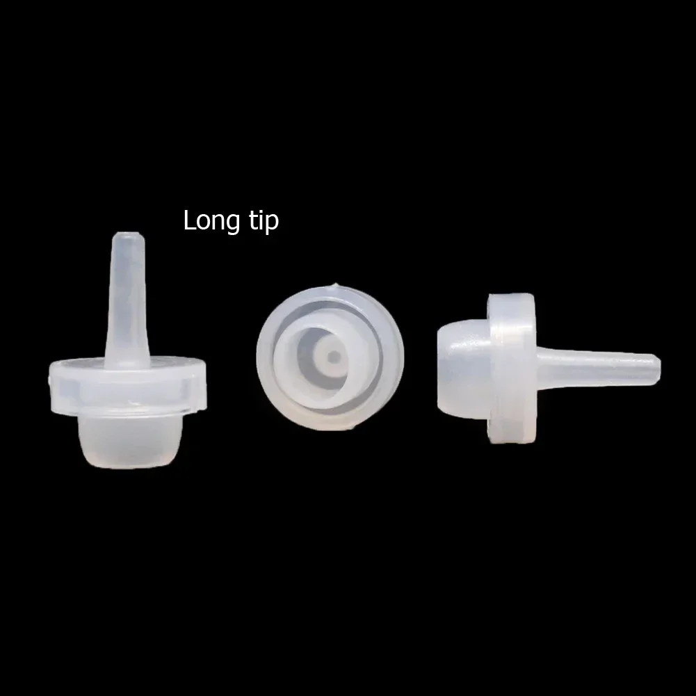 20PCS 5ml-120ml Dropper Bottles Plasitc LDPE Empty Squeezable Eye Juice Essecn Container CRC Cap Long Dropper Tip + Funnels