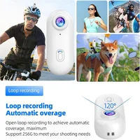 4K Mini WiFi Action Camera Thumb POV Camera Portable Body Cam Wearable Sports Camera with Waterproof Case Cycling Travel - Image 6