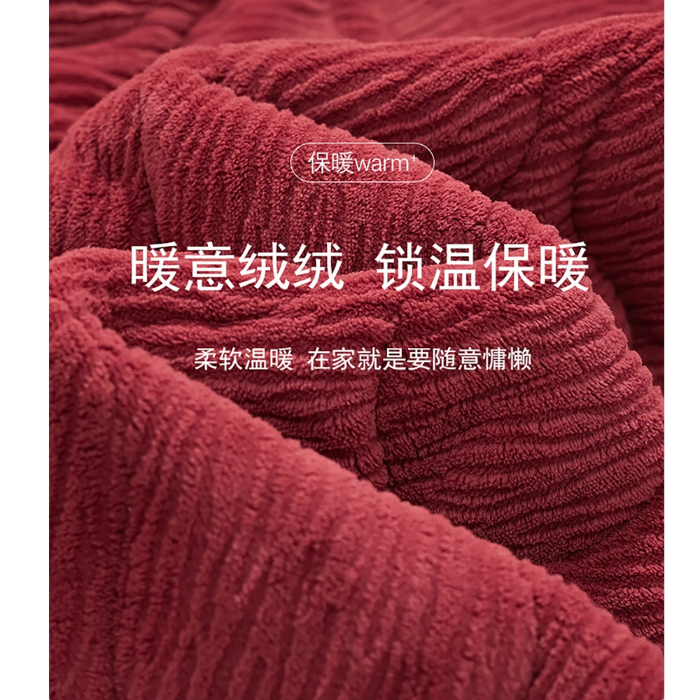 Winter Flannel Super Thick Women's Pajamas 3-Layer Air Cotton Warm Pijamas Set for Women Sweet Loose Pajama Sets pijama mujer