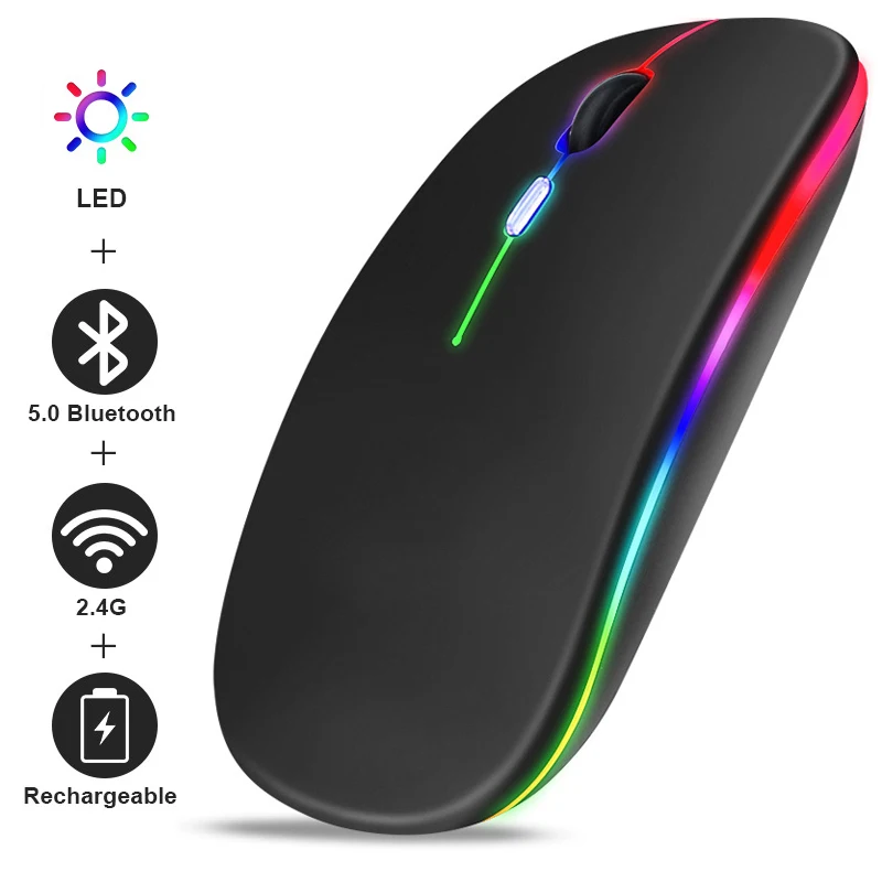 Wireless Mouse Tablets Wireless Mouse Ipad Bluetooth Mouse Rgb