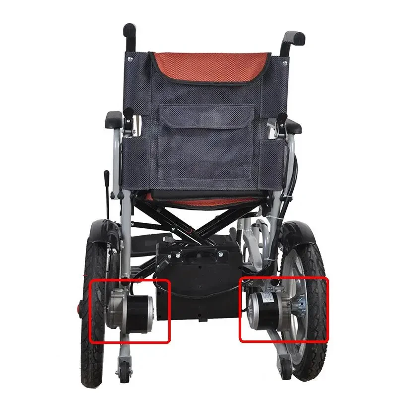 350 W 24 V/48 V 75 U/min/120 U/min Bürstenmotor MY1016Z mit elektromagnetischer Bremse, längerer Welle, Rollstuhl-Gleichstromgetriebe-Bürstenmotor – Detail 6