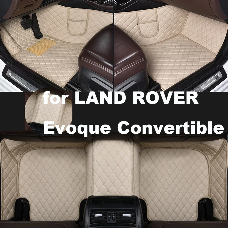 

Автомобильные коврики для LAND ROVER Evoque Convertible 2016-2018, аксессуары, автомобильные коврики на заказ