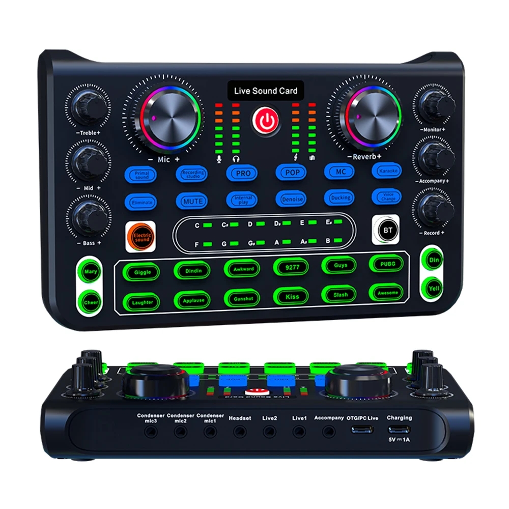 Scheda Audio Hd X60 Versione Inglese Schede Audio Professionali Mixer Audio Per Karaoke Broadcast Ktv Singing Live Sound Mixer