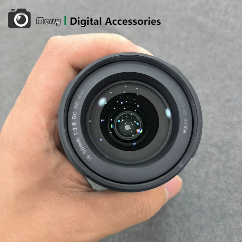 시그마 18-50mm F2.8 DC DN 컨템포러리 렌즈 APS-C 미러리스 표준 줌 대구경 자동 초점 95% 새 상품 