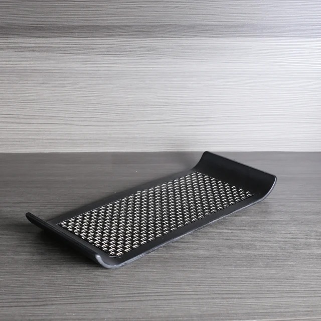Ahunderjiaz-Nordic Style Rectangular Tray, Black Tea Trays, Living Room, Entryway, Kitchen Storage Decoration, Home Decoration 4