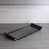 Ahunderjiaz-Nordic Style Rectangular Tray, Black Tea Trays, Living Room, Entryway, Kitchen Storage Decoration, Home Decoration 4