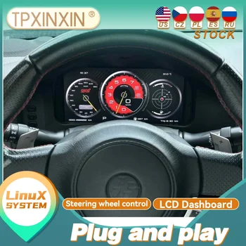 Para Subaru BRZ GT86 2012 ~ 2019 pantalla de instrumentos para salpicadero de coche velocímetro Panel de instrumentos LCD Virtual cabina de grupo 1