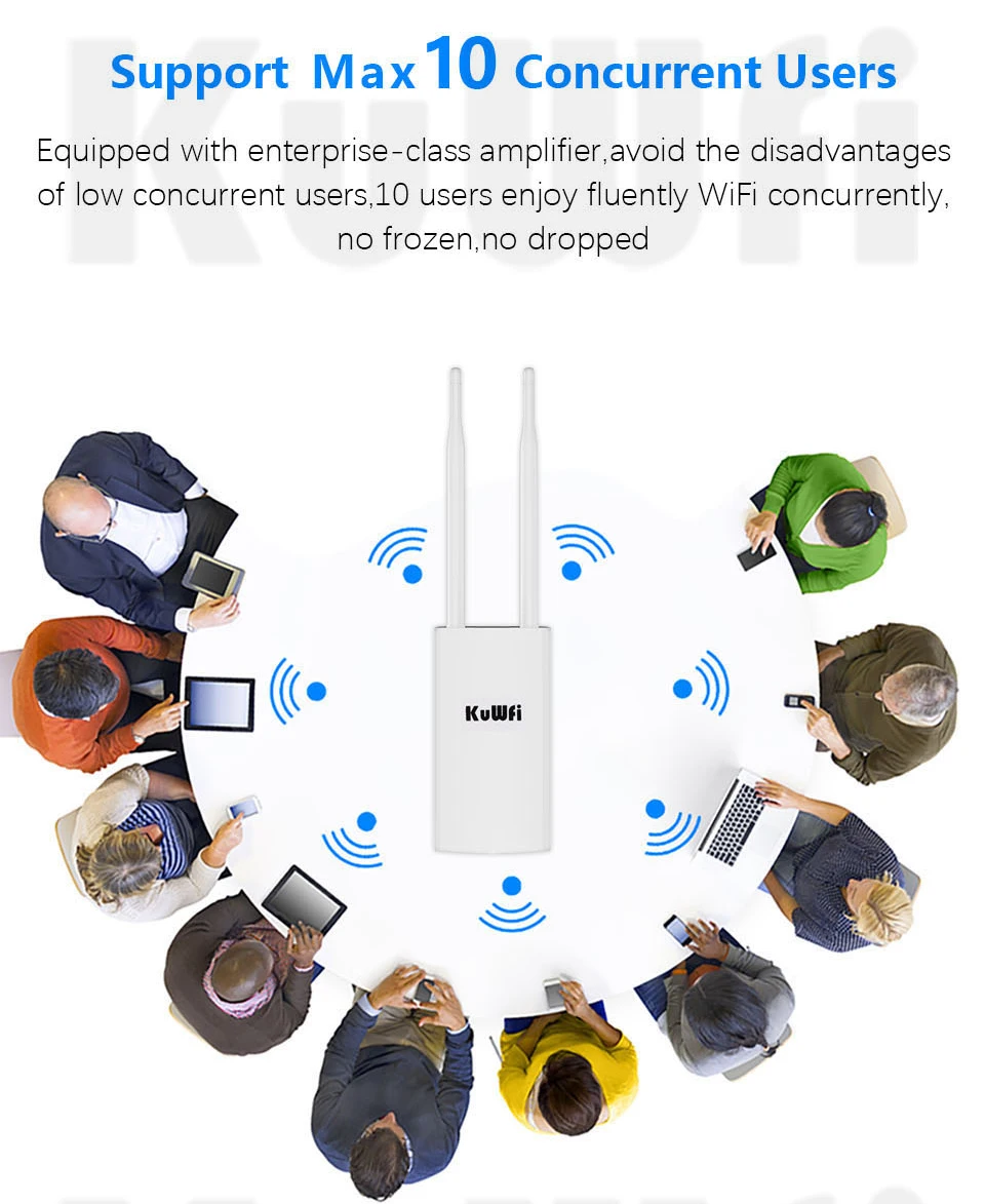 Estender o alcance wifi ao ar livre