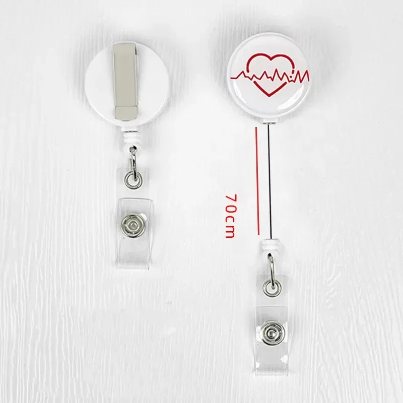 Cute Name Badge Reel Retractable Medical Worker Work Card Clip ID Tag Holder  Dentisit Doctor Nurse ID Card Office Supplies - AliExpress