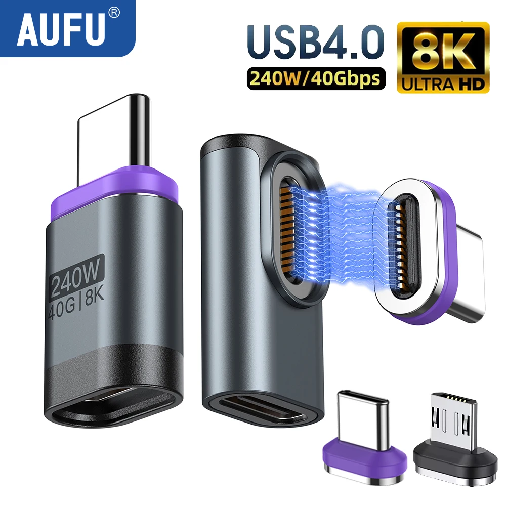 อะแดปเตอร์ USB4.0 ชาร์จเร็ว 40Gbps สำหรับ MacBook