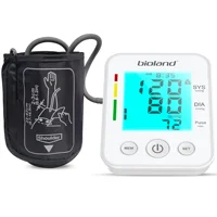 BIOLAND 2008 Blood Pressure Monitor Tensiometer Upper Arm Automatic Digital BP Machine Heart Rate Monitor Backlight Blood Press 1