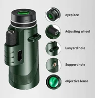 80x100 Portable Zoom HD 5000M Telescope Folding Long Distance Mini Powerful Telescope for Hunting Sports Outdoor Camping Travel 2