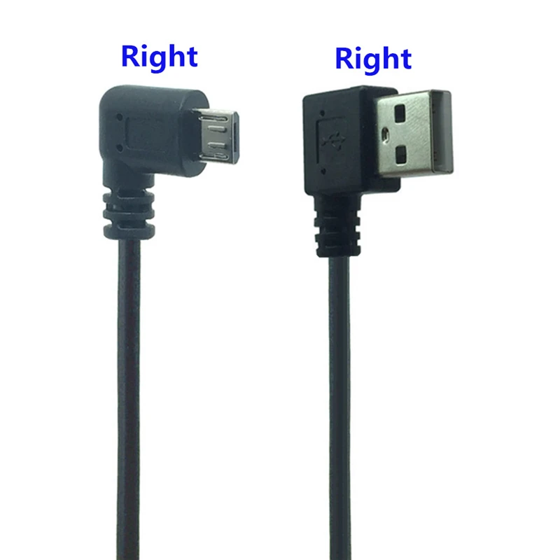 20CM 90 stupňů USB 2.0 na mikro USB pokud by pánský kabel práva úhel datový synch a nabít extender dovést