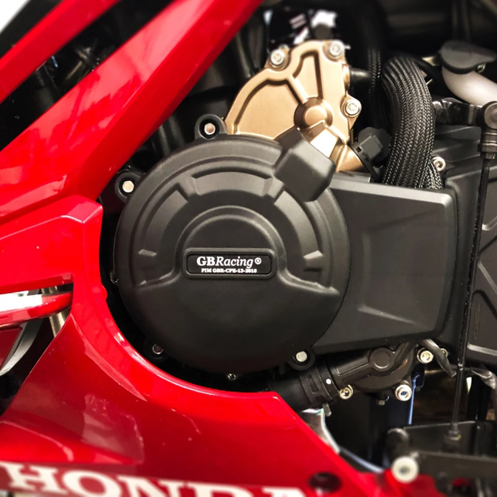 GBRacing Engine Protection CBR500R & CB500F & CB500X Engine Cover Motorcycle Protection Covers Protective Case Set -