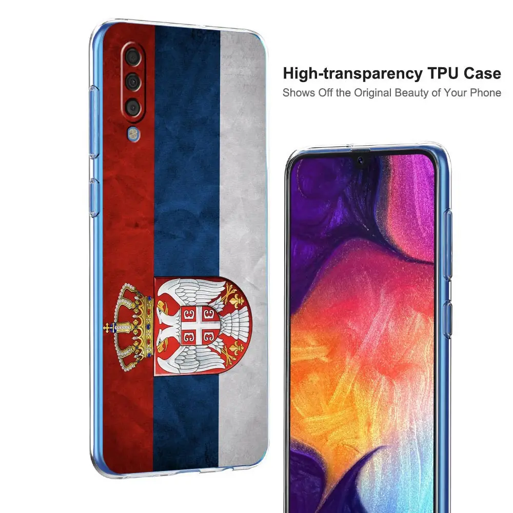 Serbia Flag Themed Phone Case