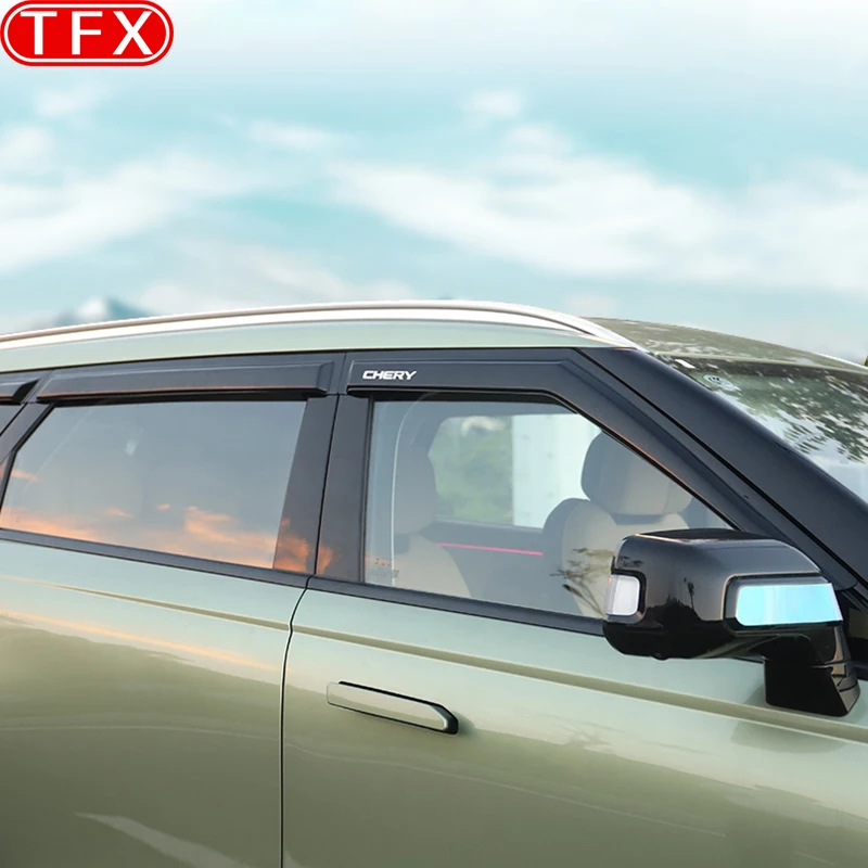 

For JAECOO J7 2024 2023 Car Styling Exterior Visor Vent Shades Window Visor Sun Rain Guard Deflector Modification Accessories