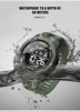 SMAEL New 8105 Camouflage Digital Watches Sports LED Wristwatches 50m Waterproof  Digital Light Stopwatch Watch for Men 4