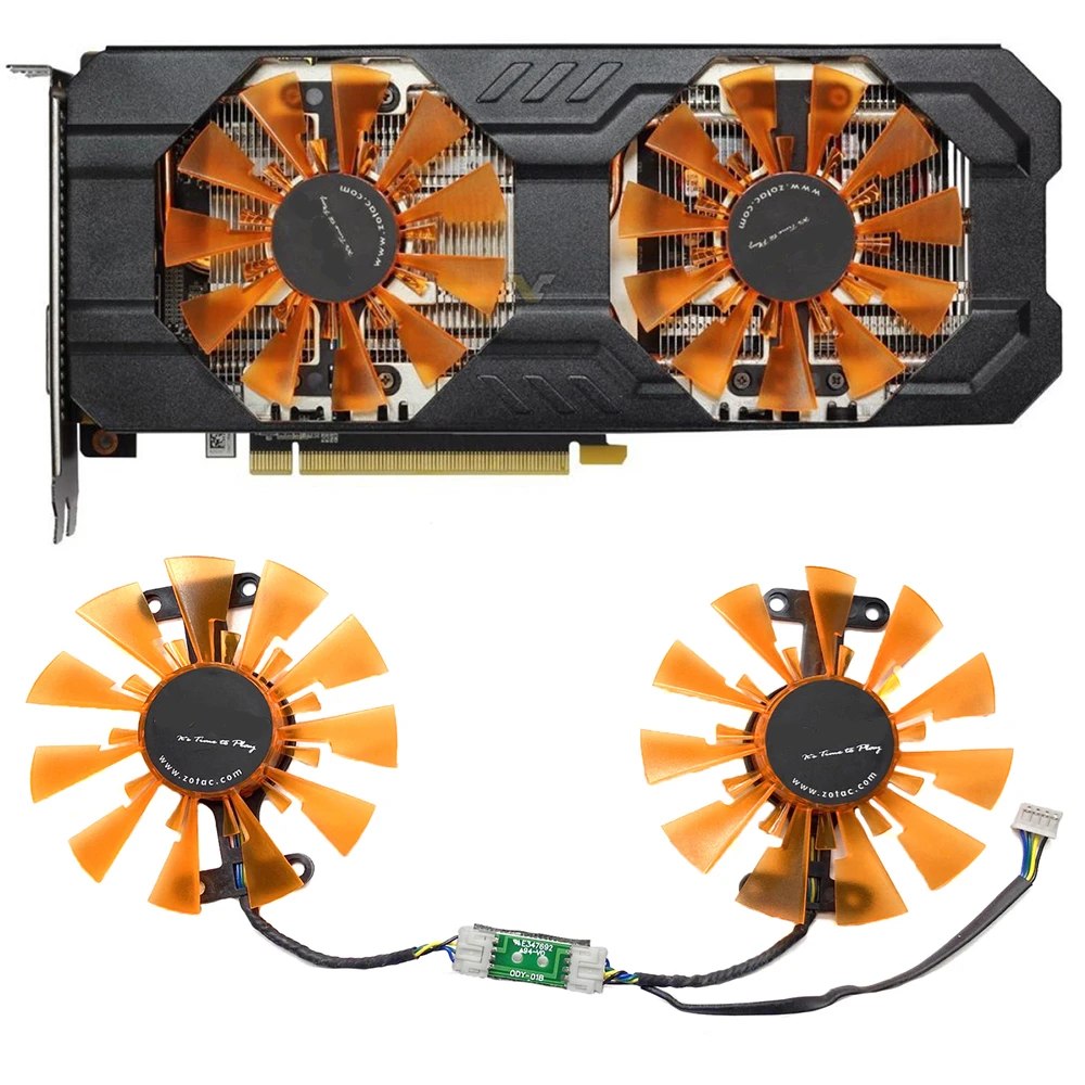 

GA91S2H Cooling Fan For ZOTAC GTX950 760 HA Graphics Card Fan