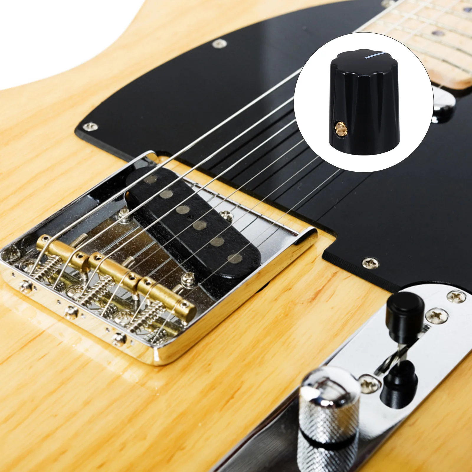 

Guitar Amplifier Volume Tone Control Knob Tuning Instrument Accessory Electric Knobs Effect Pedal Plastic Supplies Pedals