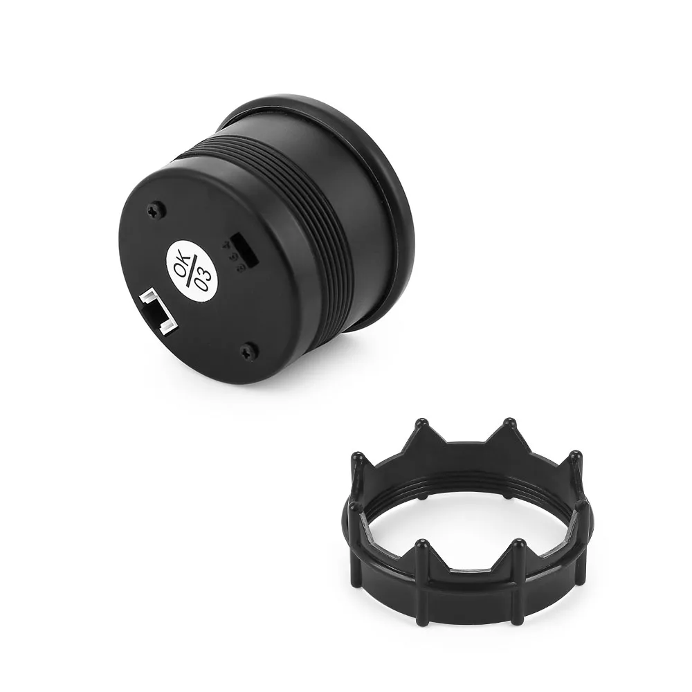 2 in 1 52mm 2인치 디지털 수온계 및 전압계 12V/24V 블루 LED 자동차 게이지 자동차 미터(온도 센서 1/8NPT 포함)