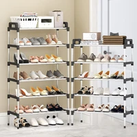 3-7 Multi-Layer Shoe Rack Dustproof Small Shoe Organizer - Floor Standing Household Doorstep Shoe Cabinet Space Saving Assembly 3
