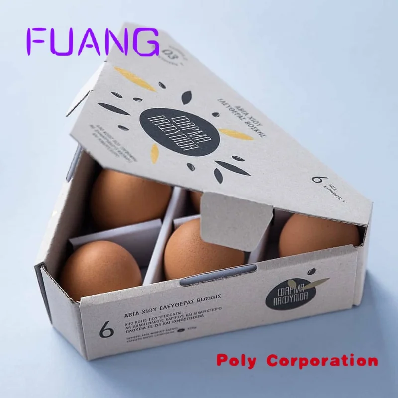 Фабричные бумажные коробки для яиц на заказ, Противоударная упаковочная коробка для продукта