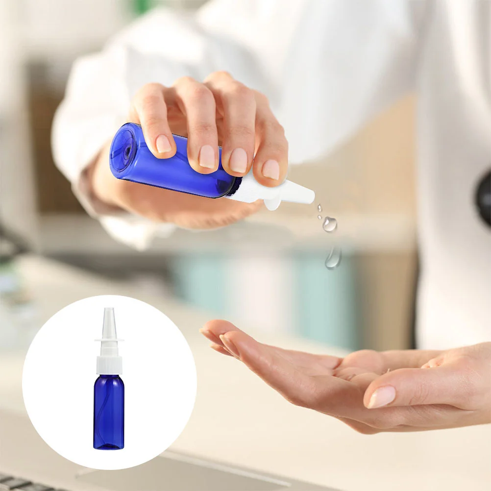 

Direct Spray Bottle Small Glass Mist Bottles Travel Size Nasal Sprayer Oil Hair