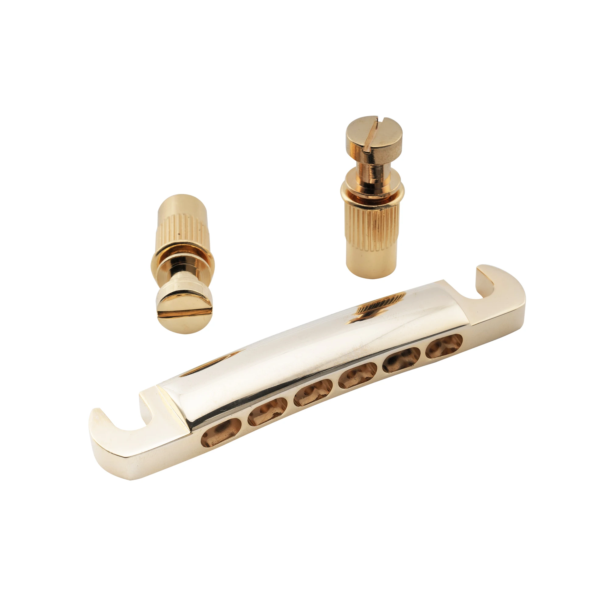 Musiclily Pro 52.5Mm 12 Corde Tune-O-Matic Stop Tailpiece Per Chitarra Elettrica Epiphone Les Paul Sg Style, Oro