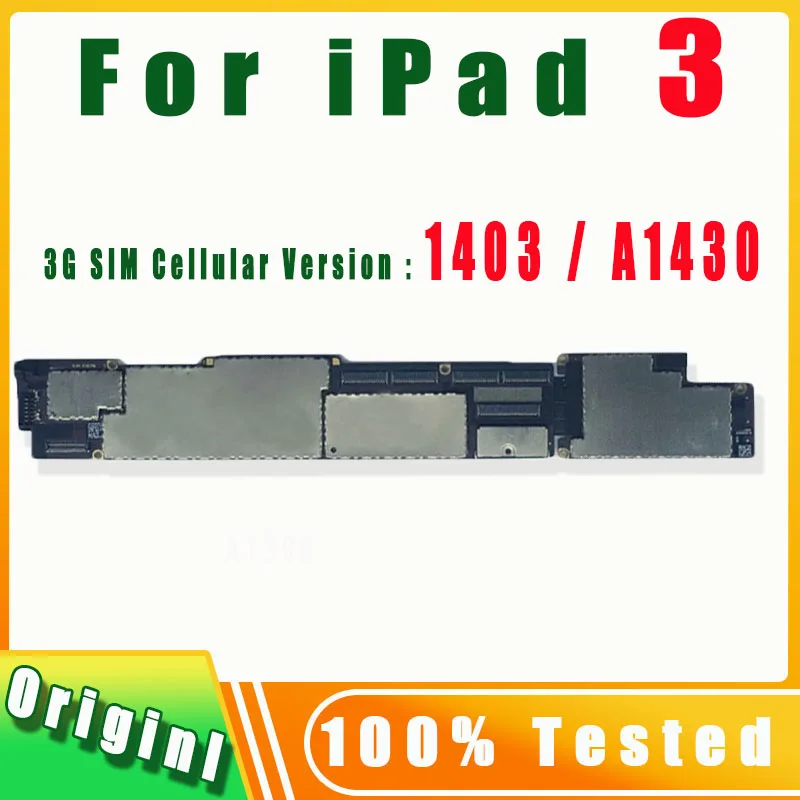 iPad 3 iPad 4 Mobile Motherboard A1416 1403 1430 A1458 A1459 A1460 Cell Phone Parts