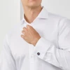 French Cuff Luxury Dress Shirt 100s 2-ply High Quality 100% Cotton Business Shirts Wrinkle Free Dress Shirts For Wedding Groom 1