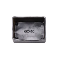 8PCS Rectangle Silicone Chair Leg Caps Non-slip Table Foot Cover Socks Protector 6