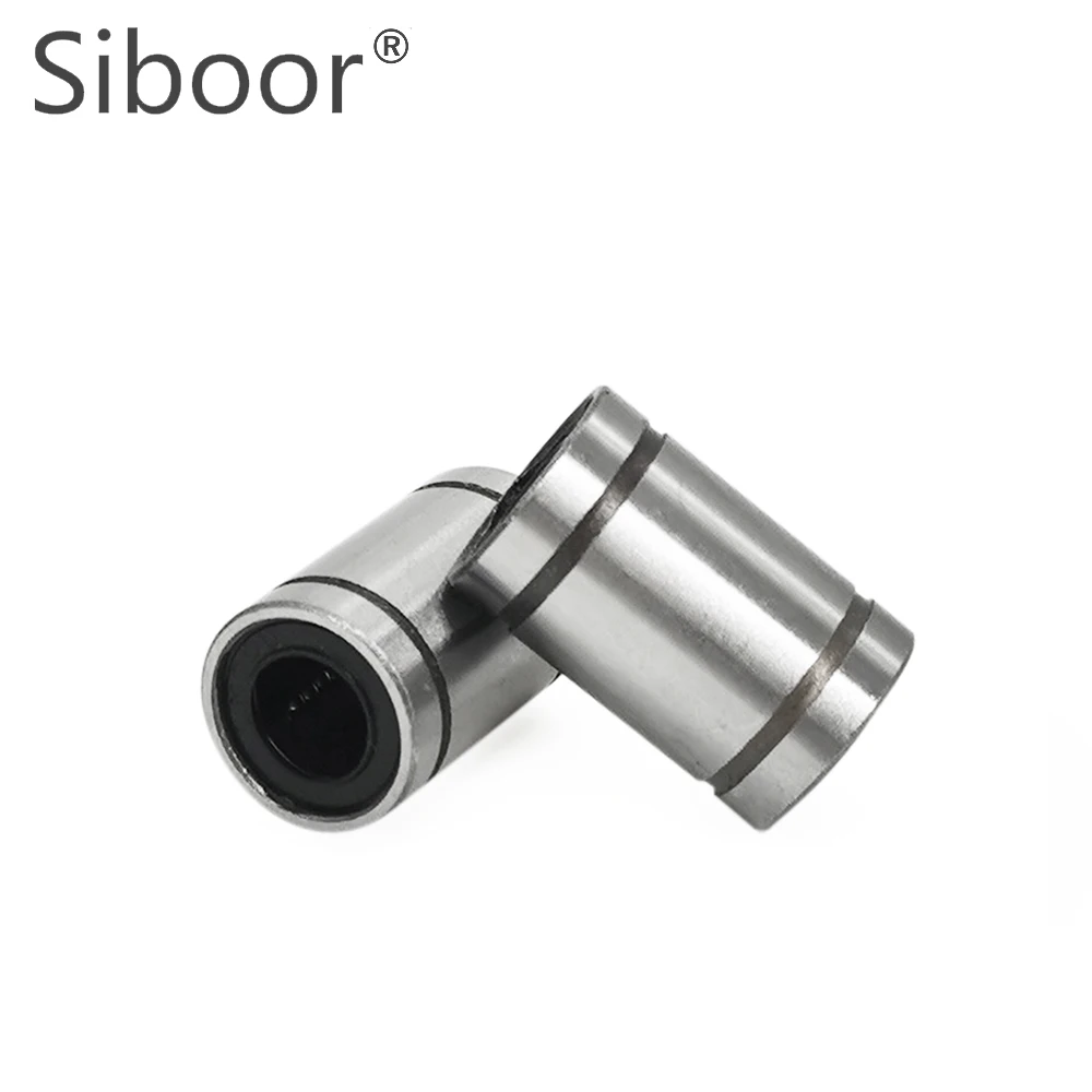

2pcs Lm8uu Linear Bushing Ball Bearing Linear Rail CNC Router Parts 3D Printers Parts 8mm Lm8 CNC 24/45mm DIY 3D Accessories