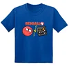 Hot Sale Red Ball 4 Print Cartoon Kids T-shirt Funny Baby Boys Girls Clothes Summer Fashion Children Cotton Short Sleeve T Shirt 6