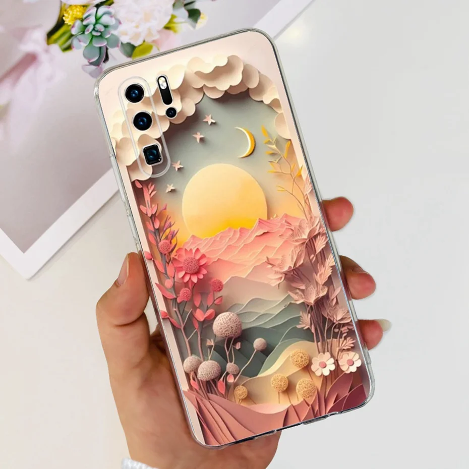 Lovely Printing Soft Silicone TPU Back Cover - Vibrant Design Phone Case