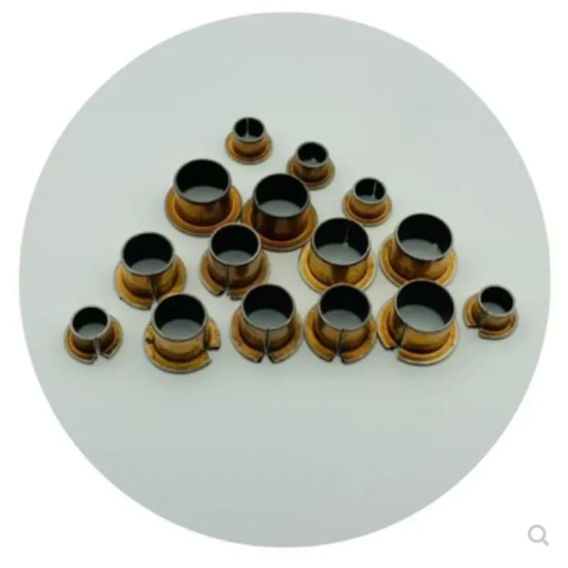 Inner Diameter 6mm 8mm 10mm 12mm SF-1F Flanging Self-lubricating Bearing Oilless Bushing Sleeve Height 4-20mm 10pcs self lubricating bearing