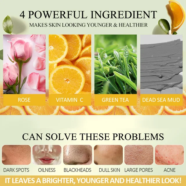 4Pcs Clay Mask Set 4