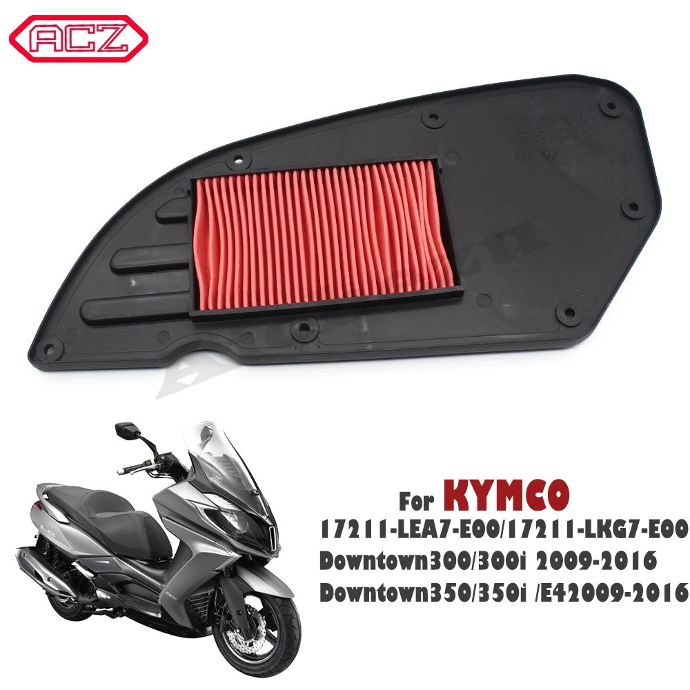 

Motorcycle Air Filter Cleaner for KYMCO Downtown 350/350i /E4 downtown 300/300i 2009-2016 OEM:17211-LEA7-E00 17211-LKG7-E00