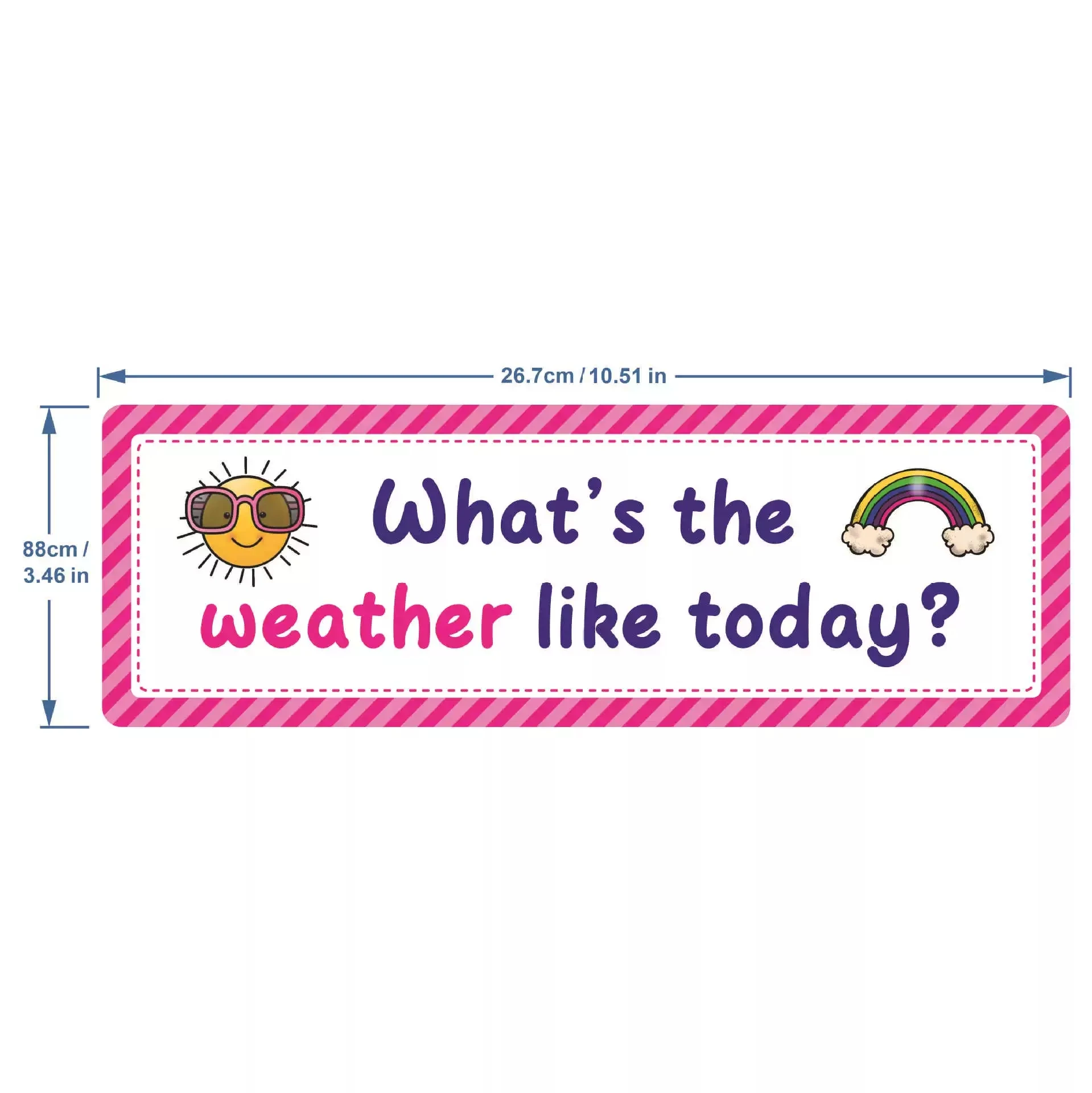Children's Early Education English Weather & Season Flash Cards