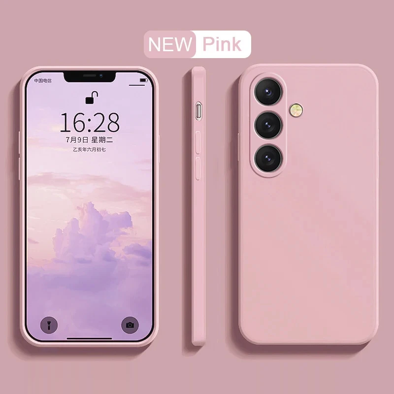 Premium Soft Silicone Protective Phone Case - Durable Thick Solid Cover