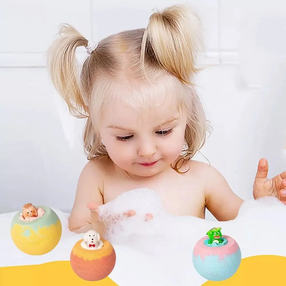 Cute With Surprise Inside Bath Bombs Handmade Gentle Natural Bath Bombs Skin-friendly Vegan Essential Oil Bath Toys Sdda35975a2604c0a82b3aa596e38135aa