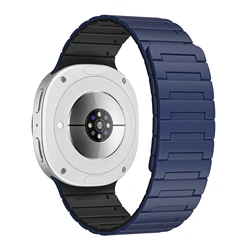 Two - Tone Magnetic Silicone Strap for Smartwatch - Sport Bracelet (UB)