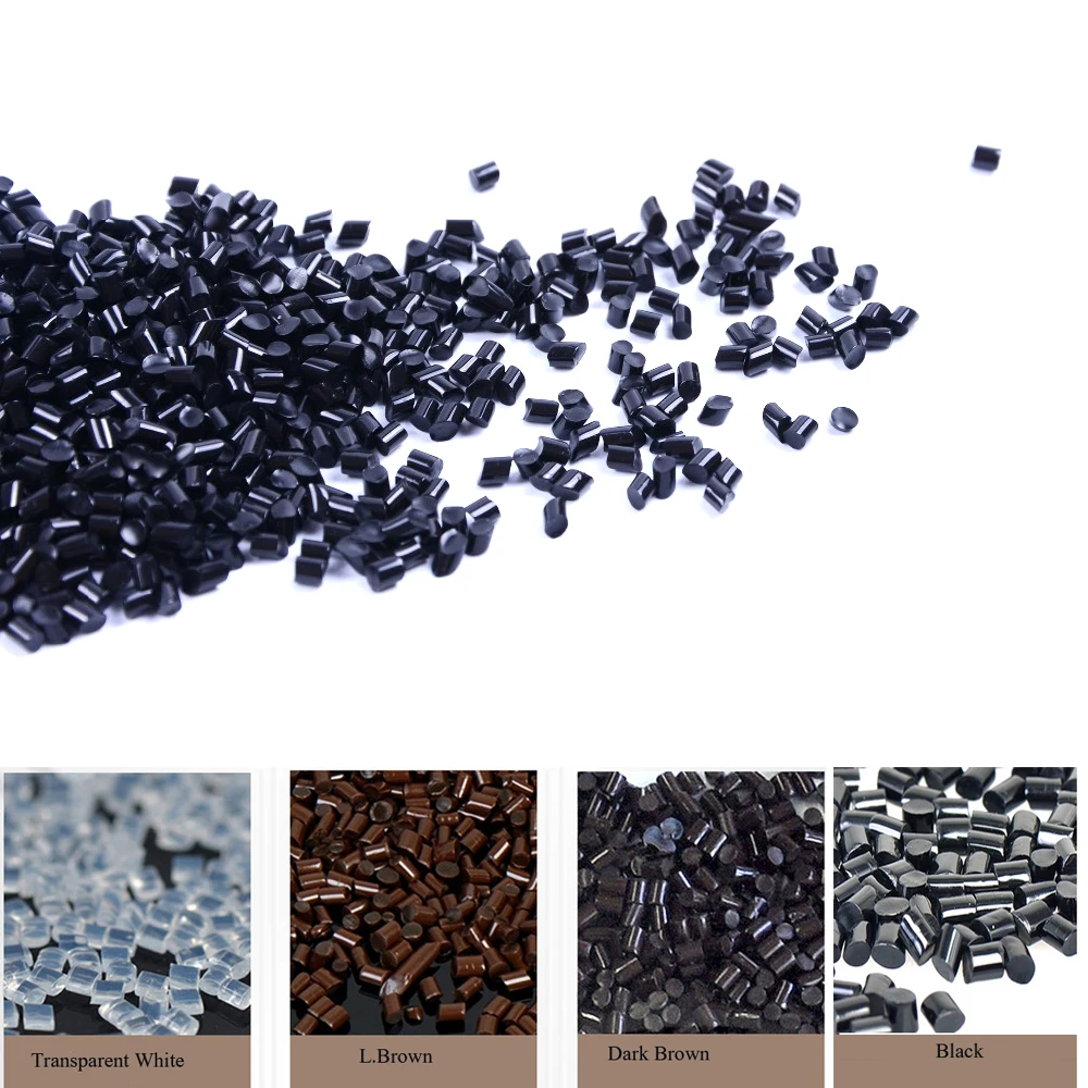 Colla Alla Cheratina Italiana 100% Vera Colla Alla Cheratina Bead Clear Strong Keratina Glue Hold Antiscivolo Bond Estensioni Dei Capelli Ricarica 100